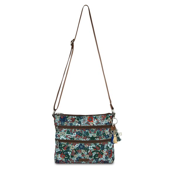 Basic Crossbody Purse - Eco Twill Cross Body Handbag Everyday & Travel - ^- - Picture 1 of 6